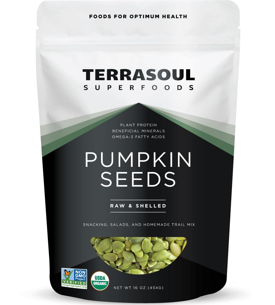 Terrasoul Superfood Organic Pumpkin Seeds