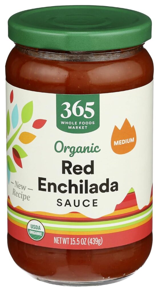 365 Whole Foods Organic Red Enchilada Sauce